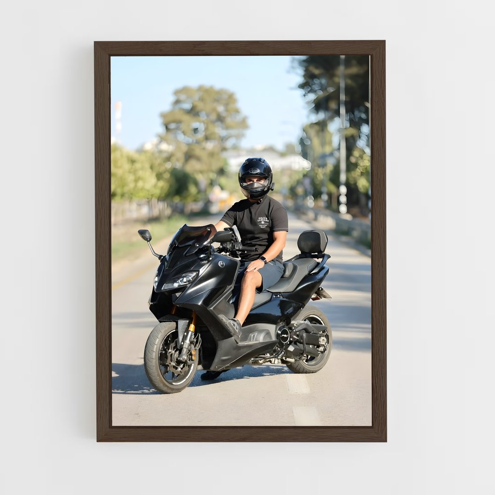 Poster Tmax éclatant – affiche Yamaha (vue 5)